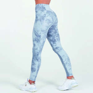Leggings Deportivos de Yoga de Cintura Alta de Alta Gama para Mujer, Sin Costuras, con Bolsillo, Malla Transpirable, Ajustados, para Entrenamiento, Gimnasio, con Efecto Push-Up - Product Image 4