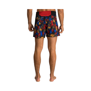 Pantalones cortos Mma transpirables con estampado de sublimación de diseño personalizables para entrenamiento de artes marciales personalizados más vendidos a precios muy baratos - Product Image 3