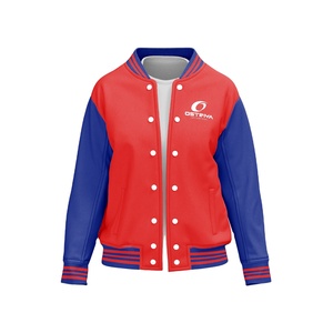 Veste de baseball vintage pour homme en laine/polyester coupe-vent et respirante, de haute qualité, personnalisée OEM Ostriya Intl, pour l'hiver et l'automne - Product Image 1