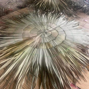 Rouleau de paille de bambou naturel de 1,2 m de long pour la construction, les meubles d'extérieur, les toitures, la maison, le jardin et les projets événementiels - Product Image 1