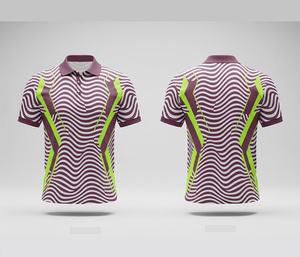 Sublimation Polo Shirts – Durable, Fade Resistant & Comfortable Fit for Men Women Youth Quick-Dry Dry-Fit Active Polo - Product Image 3