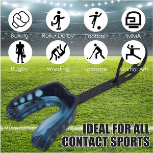 Protector Bucal de Fútbol Americano de Nuevo Estilo y Alta Calidad, Bajo MOQ, Protección Dental, Servicio OEM ODM, Protector Bucal de Fútbol Personalizado - Product Image 5