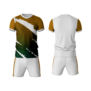 Maillots de rugby personnalisés pour hommes, de haute qualité, respirants, coupe-vent, à séchage rapide, avec transfert de chaleur, vêtements de sport courts, kits de rugby OEM - Product Image 1
