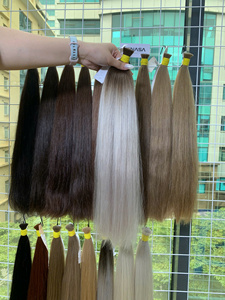 Cabello Humano Natural Virgen Vietnamita 100% Real de Alta Calidad, Liso Ombre, a Granel, Precio de Fábrica - Product Image 2