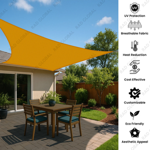 Voile d'ombrage anti-UV 98% (quatre côtés) - Product Image 2