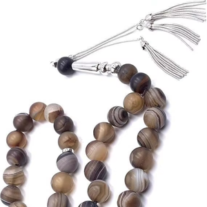 Tasbih Islámico de Cuerno de Alta Calidad a Precio Económico, Duradero, Elegante, con Tacto Real, Hecho a Mano para Hombres y Mujeres, para Meditación y Dhikr - Product Image 1