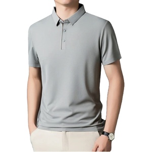 Nouveau T-shirt Homme 2025 Tendance en Spandex/Coton Séchage Rapide Couleur Unie Prix Abordable Décontracté Vente en Gros Qualité Export Orientée OEM - Product Image 5