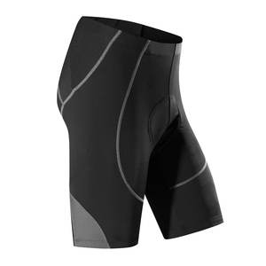 Shorts rembourrés de course à vélo pour un confort amélioré, technologie d'absorption des chocs, design à ceinture large - Product Image 1