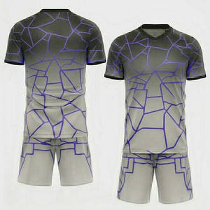 Conjunto de Uniforme de Fútbol Sublimado con Logotipo Personalizado, Uniformes de Entrenamiento de Secado Rápido, Equipación de Club, Estilo Retro, Corte 100% Automatizado - Product Image 2