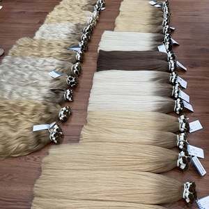 Produit phare en promotion : Extensions de cheveux humains 100 % vietnamiens en vrac, ondulés naturels et lisses naturels, colorés, soyeux et doux. - Product Image 3