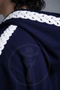 Conjunto Deportivo Azul Marino para Hombre, Sudadera con Capucha y Pantalones Jogger, Ropa Deportiva Informal para Entrenamiento y Gimnasio, Diseño Personalizado - Product Image 4