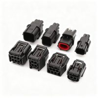 Connecteur Électrique Automobile Boîtier Terminal Cuivre 2A IP68 PA66 Boîtier de Câblage Prise Pigtail Fiche de Câble Jinhang-2-6pE005