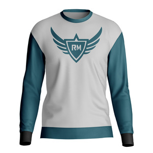 เสื้อเชิ้ตแขนยาวคอกลมผู้ชาย ผ้าฝ้ายออร์แกนิค 100% ไซส์ใหญ่ ปกพับได้ ระบายอากาศดี เป็นมิตรกับสิ่งแวดล้อม ป้องกันรอยยับ สำหรับฤดูใบไม้ร่วง รับผลิตแบบ OEM - Product Image 1