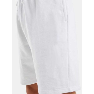 Shorts de plage unisexe en coton 100% tricoté rose clair, taille élastique, poches, motif floral, séchage rapide, respirant, fermeture à cordon - Product Image 2