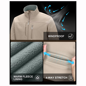 100% Top Quality Material Made Best <b>Soft</b> <b>shell</b> <b>Jacket</b> Pakistan Made Hot Selling Price <b>Men's</b> <b>Jacket</b> - Product Image 5