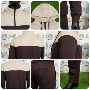 Survêtement léger 100 % coton coupe classique pour homme, tendance, haute qualité, décontracté pour l'hiver, motif uni, vente en gros - Product Image 5