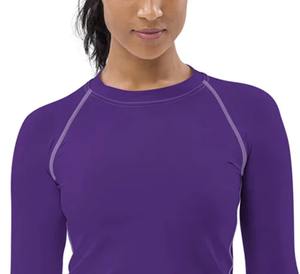 Camiseta de Yoga para Mujer al por Mayor, Anti-UV, Transpirable, Compresión, Ajuste Ceñido, Protección para Gimnasio, Marca Personalizada, Secado Rápido - Product Image 5