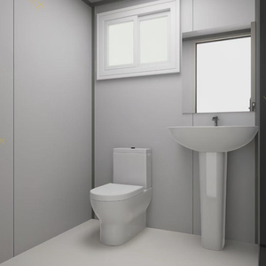 Vente en gros de conteneurs sanitaires modulaires préfabriqués portables d'extérieur, de haute qualité, personnalisables et économiques, pour salles de douche et toilettes mobiles - Product Image 5
