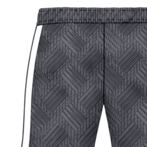 Shorts de sport noirs personnalisés pour l'entraînement athlétique, la gym, la course, avec cordon de serrage, séchage rapide, respirants, performance, ensemble uniforme d'équipe - Product Image 3