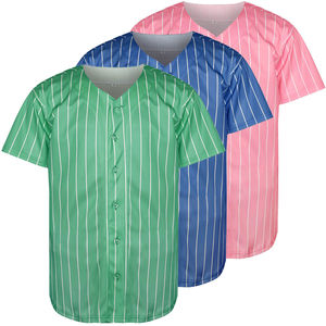 Camiseta de Béisbol para Hombre, Talla Personalizada, Transpirable, Talla Grande, Venta al por Mayor, 100% Poliéster, Sólida, Media Absorción de Humedad, Secado Rápido - Product Image 6