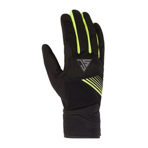 Cheap Full Finger Custom Bike Cycling Gloves Made From Polyester Stretchy <b>Fabric</b>,Faux Leather,Reflective <b>Strips</b>,Motocross Glove - Product Image 2