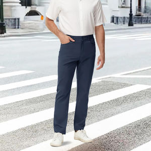 กางเกงกอล์ฟผู้ชายแบบสวมใส่สบาย แห้งเร็ว ทรงปกติ มีกระเป๋าหลายช่อง ผลิตโดยผู้ผลิตอุปกรณ์กีฬากลางแจ้ง รับผลิตตามแบบ - Product Image 6