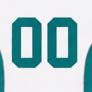 Maillot de rugby blanc et bleu sarcelle à manches courtes, col en V, uniforme d'équipe personnalisé, respirant, pour l'entraînement, vêtement de sport athlétique, chemise de performance - Product Image 6
