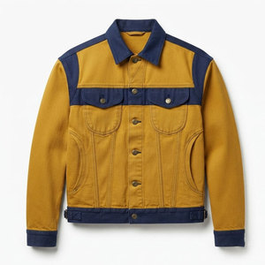 Stylish Jeans Winter <b>Jacket</b> For <b>Men</b> And Women Featuring Durable Fabric Comfortable Fit And Everyday Wear Design - Product Image 1