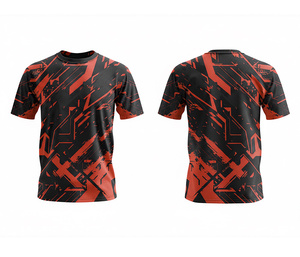 Fashion Sublimation T Shirt Custom All Over Print Design Fitness Apparel Supplier | <b>Men</b> Women Youth Sizes | Lightweight Quick Dr - Product Image 4