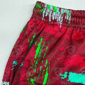 OEM Summer Custom Logo Eco-Friendly High Quality Basketball Polyester Gym Workout Sublimation Pocket Men's Mesh <b>Shorts</b> Quick Dry - Product Image 6