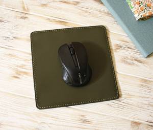 Real Cowhide Leather <b>Mouse</b> Pad High Quality Desk Mat Genuine Leather Mousepad <b>for</b> Desktop <b>Computer</b> Systems LMP-0047 - Product Image 1