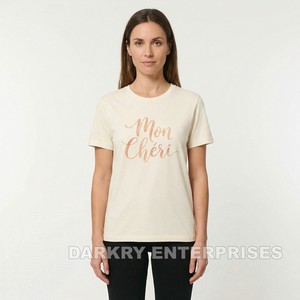 Fabricant de t-shirts noirs personnalisés pour femmes, t-shirt en coton avec impression graphique, t-shirt à manches courtes pour femme, fournisseur OEM ODM - Product Image 2