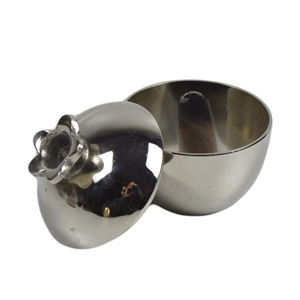 Porte-encens décoratif en métal au design en forme de grenade, idéal pour la décoration intérieure - Product Image 6