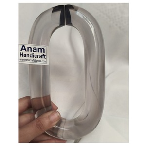 Customized Modern Acrylic Chain <b>Wall</b> Accents Handmade Modern Ornamental Resin Hanging for Home <b>Decor</b> Diwali Festival Ready - Product Image 1