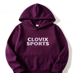 Sudadera con Capucha para Hombre, Otoño Invierno, Venta al Por Mayor, Impresión DTG de Alta Calidad, Sudadera Holgada Informal de Punto de Poliéster - Product Image 2