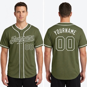 Maillot de baseball pour homme, tissu respirant, léger, idéal pour l'entraînement et les matchs, design durable avec un style sportif moderne - Product Image 1