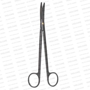 Ciseaux Gorney-Freeman Facelift à lame dentelée CeraCoat (19 cm) – Lames courbées à revêtement céramique avec pointes plates pour rhidoplastie - Product Image 5