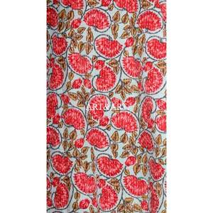 Peignoir Kimono de Luxe Vintage pour Femme, Broderie Kantha Faite Main, 100% Coton, Motif Floral, Vêtement de Nuit d'Été, Qualité Supérieure, Respirant - Product Image 5