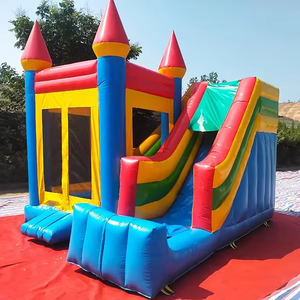 Château pour enfants Maison rebondissante gonflable pour enfants joyeux avec toboggan Château gonflable de <span class=keywords><strong>piscine</strong></span> à balles sautante personnalisée - Product Image 2