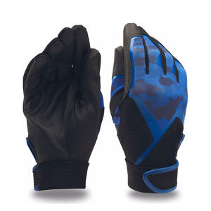 Guantes de Bateo de Béisbol y Sóftbol Personalizados para Hombre, de Cuero, con Puño Corto, Transpirables, de Secado Rápido y Duraderos, Último Diseño - Product Image 6