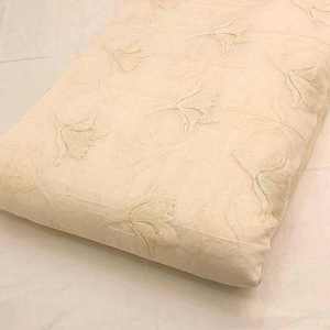 Malty Dobby Embroidered Chiffon Fabric 100% Polyester Breathable Eco-Friendly Wedding Customized Color Textile Supply Exports - Product Image 6