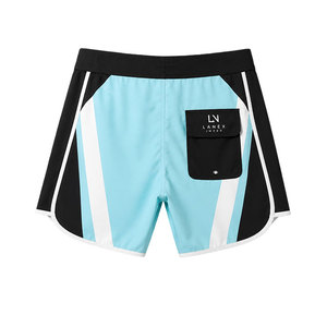 Custom Black Blue <b>Men</b> Surf Board Shorts Quick Dry Swim <b>Trunks</b> Sublimation Printed Beach Water Sports Shorts Factory OEM ODM - Product Image 3