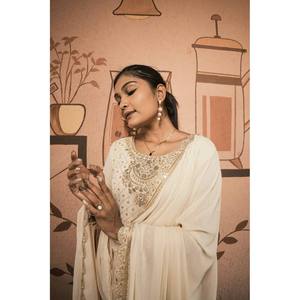 Designer Party Wear Gown with Pent and Dupatta Size XL - Product Image 6