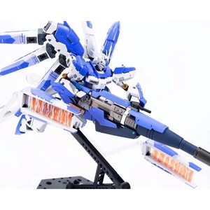 Kit de Actualización de Arma de Cañón de Gran Alcance de Plástico ABS a Escala 1/144, 20 Piezas, Soporte de Exhibición, Lámina de Calcomanías, Juguete de Modelo Mecha de Ciencia Ficción, Juguete DIY - Product Image 1