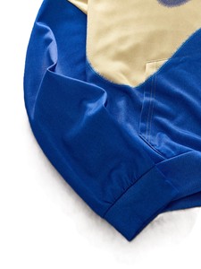 Sudadera con Capucha Estilo Vintage Multicolor, Ropa Urbana de Lujo, Sudadera Holgada con Parches para Hombre, Sudadera Informal de Felpa, Prenda Personalizada - Product Image 3