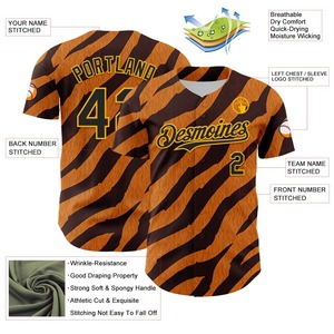 เสื้อเบสบอลแบบแห้งเร็ว OEM ผลิตตามสั่ง รับผลิตชุดทีมเบสบอลแบบกำหนดเองได้ - Product Image 3