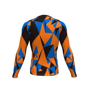 Custom Logo High Quality Wholesale Fitness <b>Swim</b> <b>Shirts</b> UPF50 Breathable Printed Full Sleeve Sportswear Quick Dry Adults Rash - Product Image 4