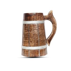 Taza de Café de Madera Pulida, Calidad Premium de Exportación de la India, Textura Suave, Diseño Artesanal - Product Image 2