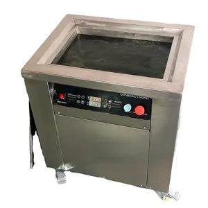 Nettoyeur ultrasonique industriel robuste avec panneau de contrôle, chauffage ultrasonique, 600 l, 1000w, finition du niveau supérieur, 60l, 2500w