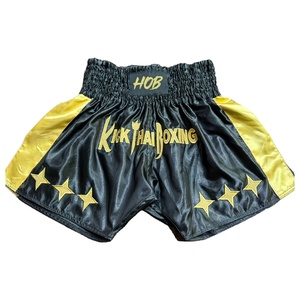 Pantalones cortos de Muay Thai de calidad superior, pantalones cortos de hombre sublimados con logotipo personalizado, pantalones cortos de Muay Thai de Kickboxing para adultos personalizados - Product Image 1